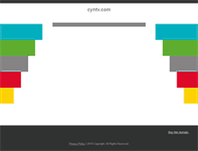 Tablet Screenshot of cynxsure.com